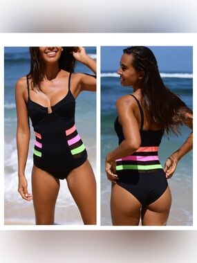Vetchy:: MONTEGO UNDERWIRE MESH SWIMSUIT